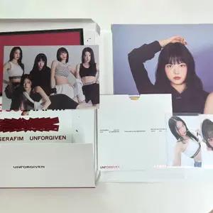르세라핌 언포기븐 앨범 김채원 채원 카즈하 포카 포토카드 풀셋