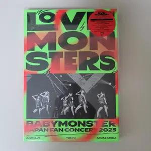 베이비몬스터 일본 팬콘서트 LOVE MONSTERS 라이브 블루레이 한정판