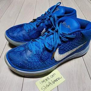 나이키 코비 A.D. 더마 드로잔 블루 PE NBA