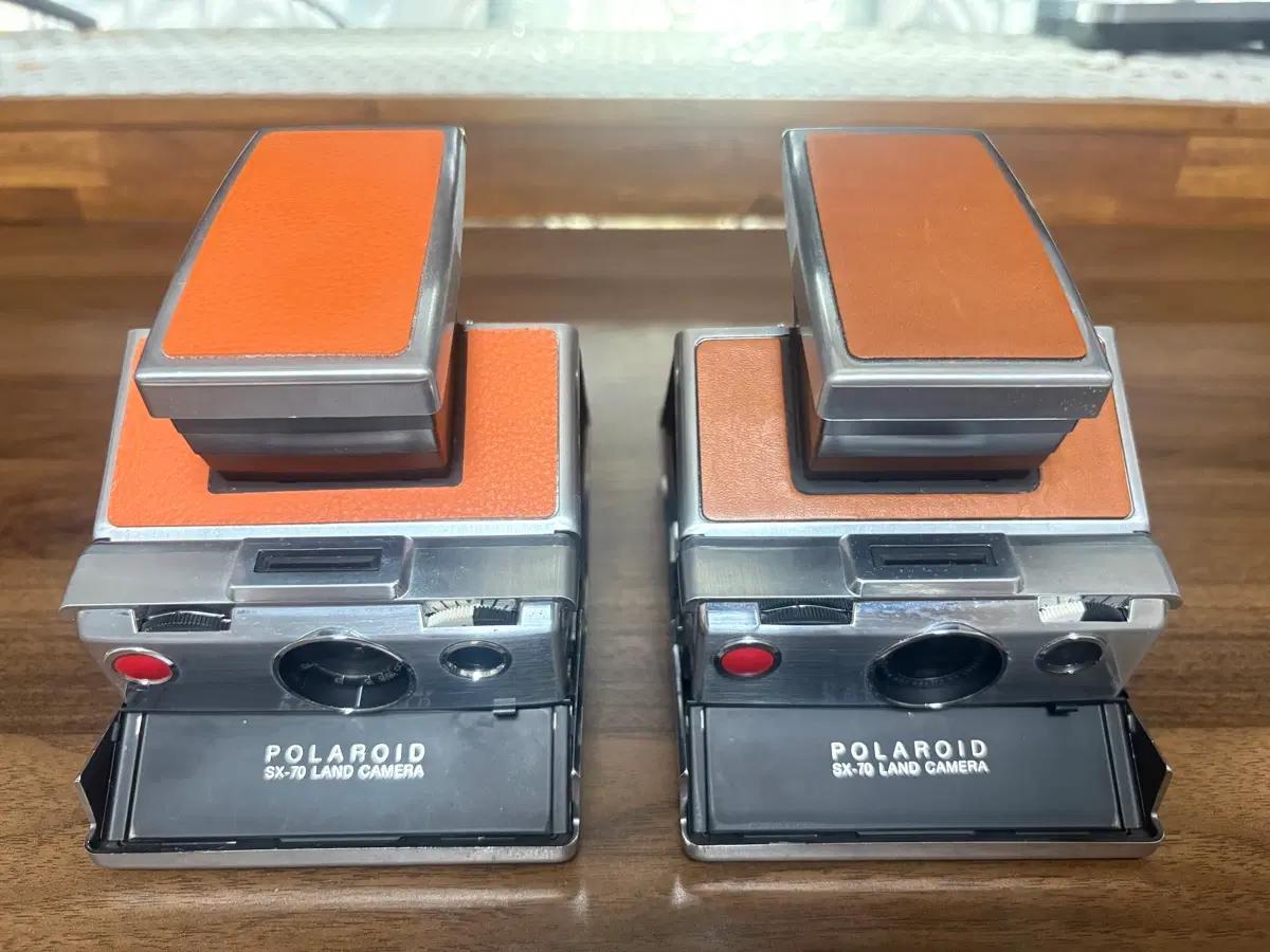 클래식 폴라로이드 카메라 Polaroid SX-70 Land camera. original