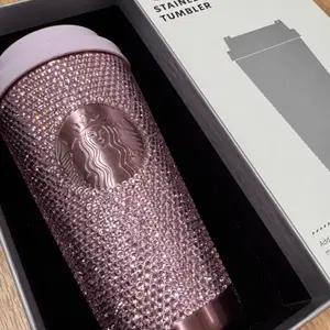 스타벅스 한정판 라인스톤 텀블러 (473ml)