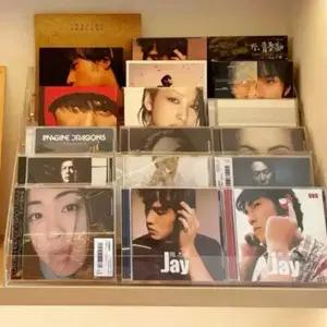 포스트 투명 계단 진열대 CD수납 쥬얼 피규어 정리대 아이브 보넥도 아일릿 투바투 엔시티 세븐틴 르세라핌