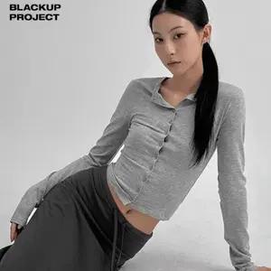 블랙업 치코버튼 가디건 화이트 m