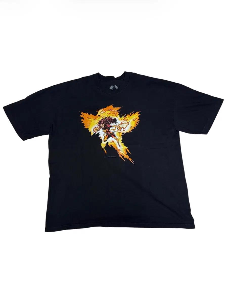 빈티지 90s 마블 MARVEL 엑스맨 진그레이 피닉스 JEAN GREY 티셔츠 2XL
