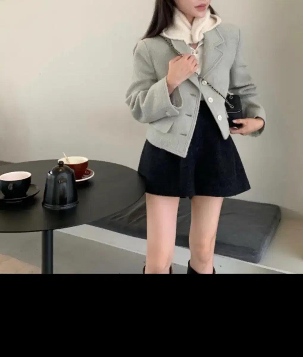 레이지샵 모르베자켓 스커트