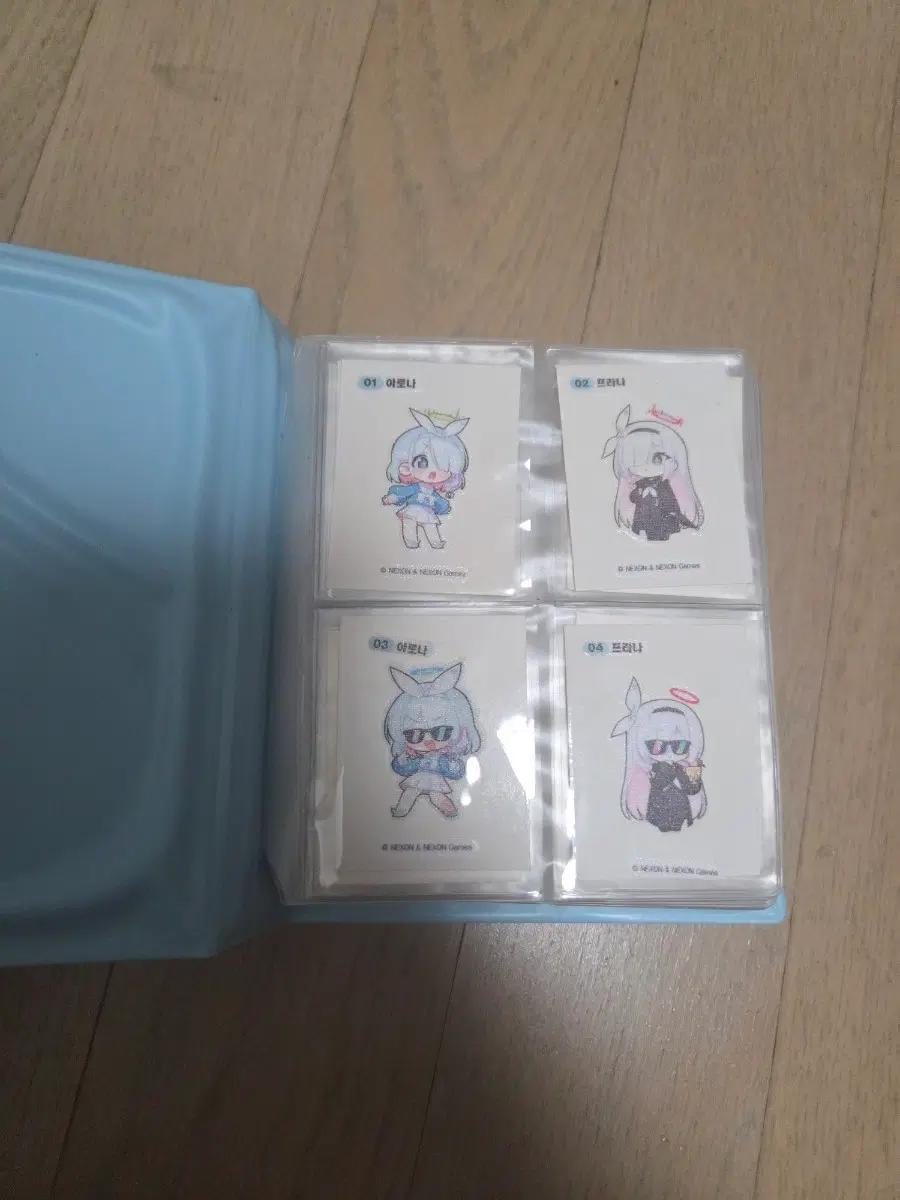 블루아카이브 띠부씰 1,2탄 올컬렉 판매