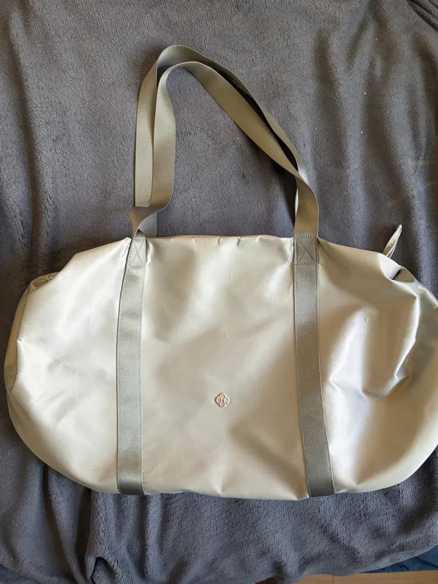 히어리 Aurora Shirring Duffle Big Bag_Silver