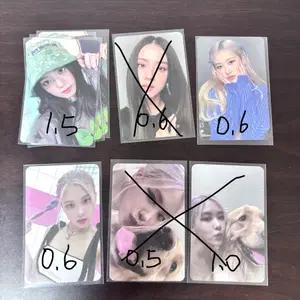 블랙핑크 blackpink 지수 로제 The album ktown4u 특전 포카