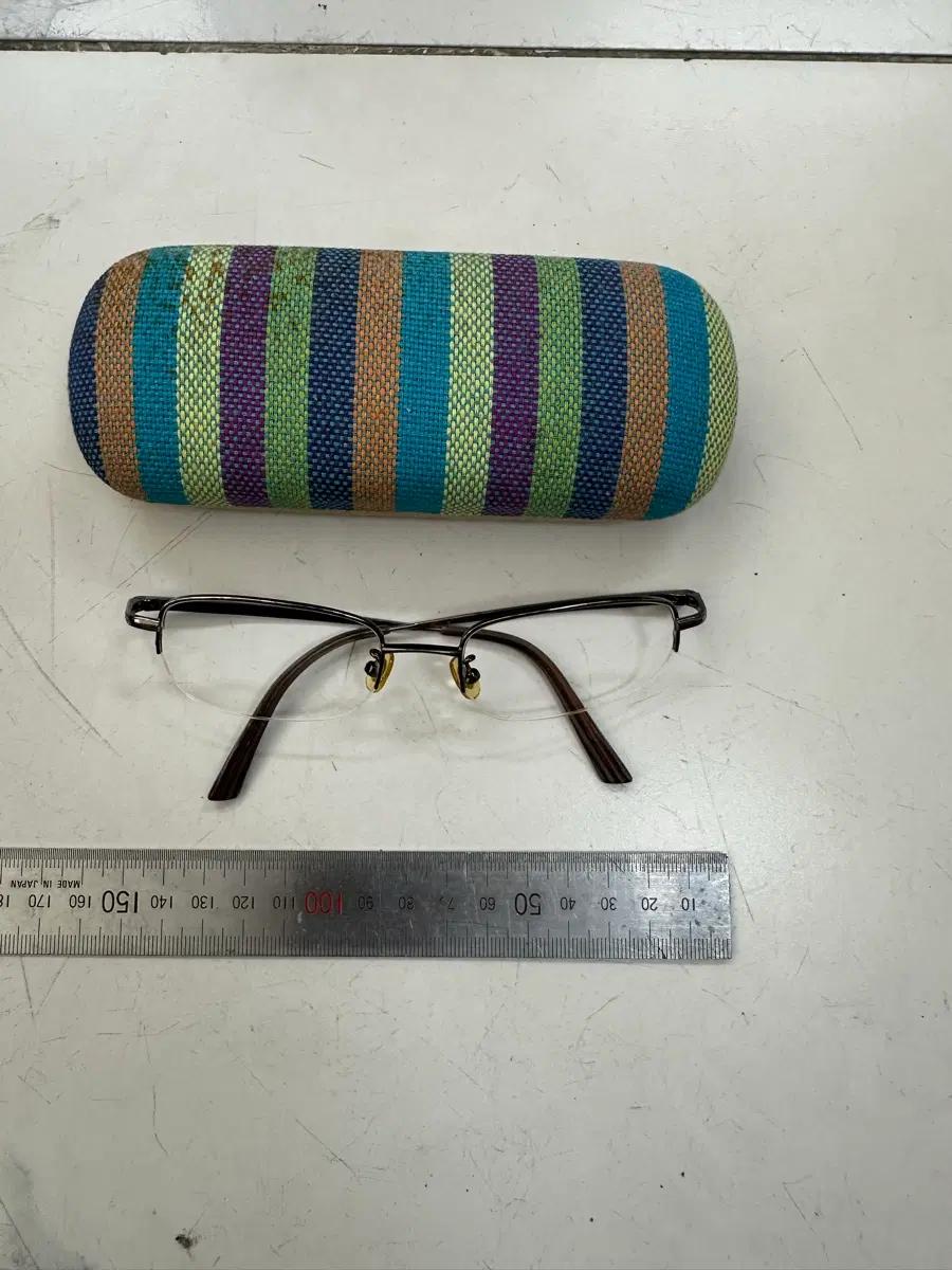 블란테 H9205 22KGP 티타늄 반무테 안경테 정품 남녀공용 골드 고급 클래식 빈티지 명품 비즈니스 스타일 안경테 팝니다