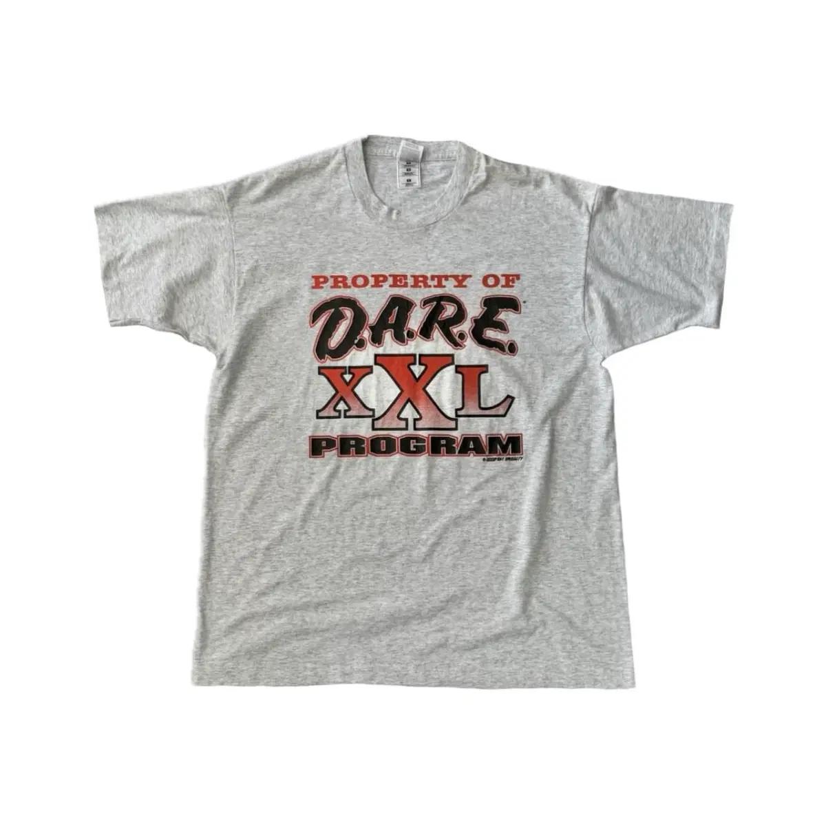90's Fruit Of The Loom D.A.R.E 티셔츠