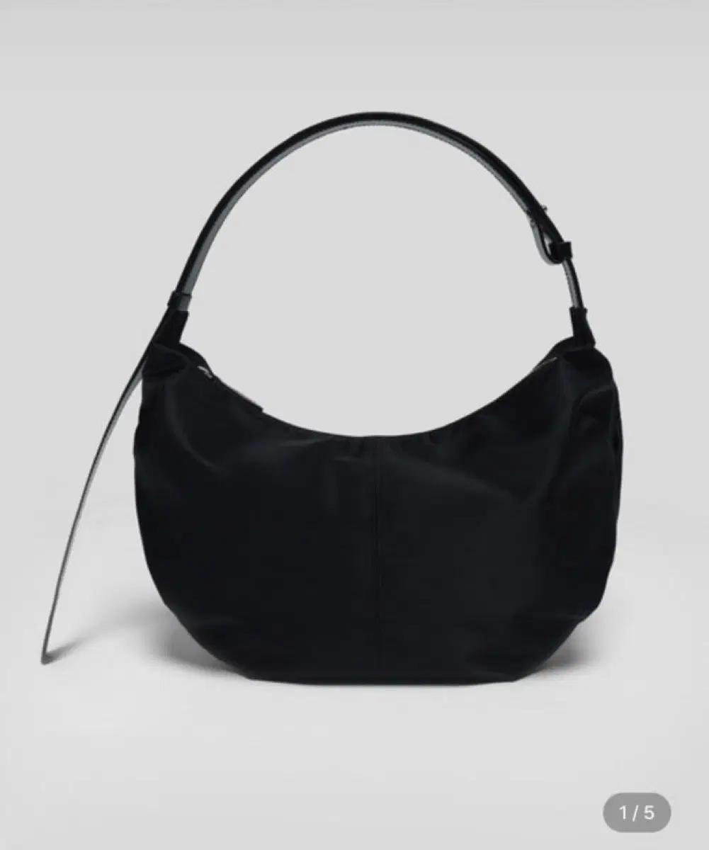 낫띵리튼 나일론 호보 미니백 Nylon shoulder mini bag (Black)