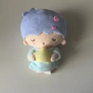 산리오 리틀트윈스타 키키라라 마스코트 브로치 뱃지 인형