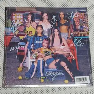 희귀 친필싸인 LP 캣츠아이 KATSEYE 공식 전맴버 친필싸인