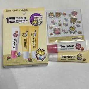 올리브영 토리든 립에센스 포켓몬 콜라보 스티커 립밤 토게피 푸린