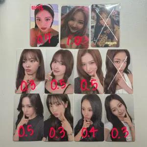 트와이스 포카 양도 판매 앙콘 특전 입장포카 막콘