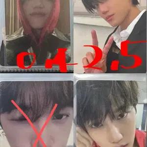 엑소 카이 포카 포토카드 종인 콘서트 리버스 솔로