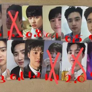 엑소 디오 도경수 크림소다 기대 솔로 포카 포토카드 양도