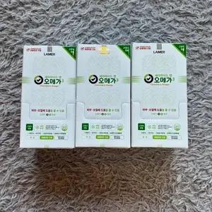 배송비포함)라메르 세라마이드 오메가 3곽 일괄 판매합니다