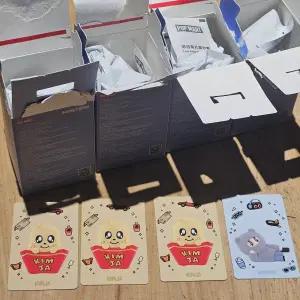 [4개일괄] POP MART 팝마트 미니틴 킴자 논버 피규어 세븐틴