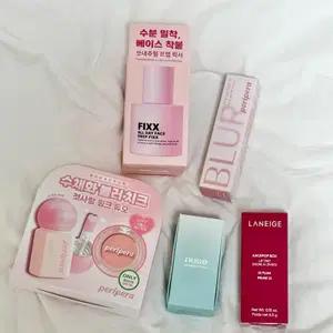 [새상품/택포] 페리페라 틴트/블러셔, 라네즈 틴트, 쏘내추럴 프렙 픽서, 누즈 틴트