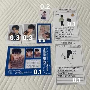 아이덴티티 idntt 사녹 공방 역조공 포카 엽서 띠뿌씰