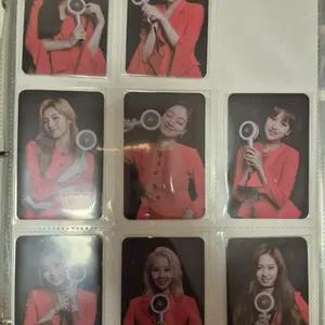 트와이스 캔디봉포카 8장