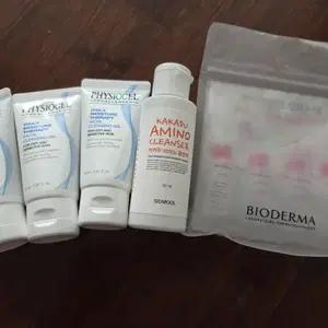 피지오겔 클렌져 90ml & 시드물 카카두 아미노클렌져 50ml +바이오더마클렌징워터