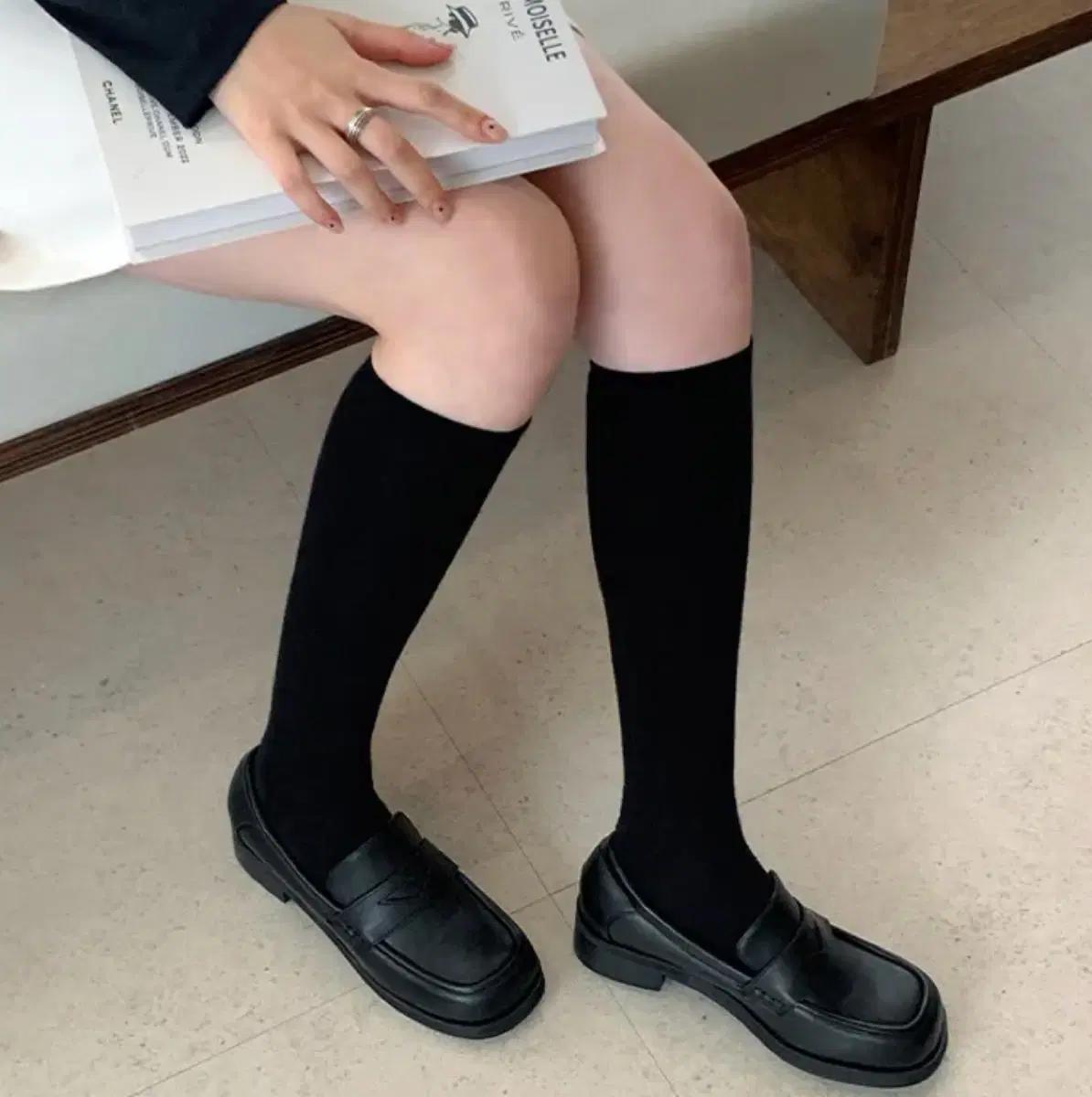 엘칸토 블랙 페니 와이드 페니 로퍼 240 구두 정장신발