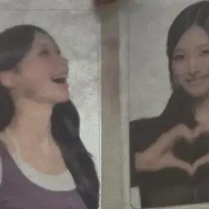 리센느 투명포토카드 원이+미나미 미개봉 cu