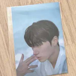 미개봉) 에이티즈 8주년 전시회 팝업 럭키드로우 럭드 특전 엽서 산 san ateez BLUE DRIFT