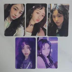 뉴진스 쇼피 포토카드 특전 민지 하니 해인 혜린 다니엘 세트일괄