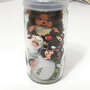 고전 빈티지 몬치치 도모군 오차켄 큐피 키링 수집 병