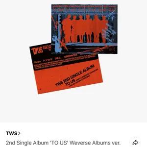 투어스 2집 싱글앨범 TO US 위버스 앨범ver. 분철