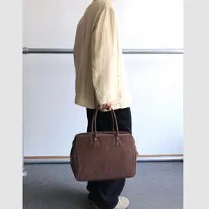 포터 투웨이 브라운 토트백