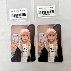 블랙핑크 블핑 로제 서울앵콜팝업 MD 포토카드 포카 판매