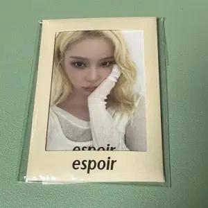 에스파 윈터 에스쁘아 포카 세트 미개봉