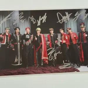 에이티즈 ATEEZ 미친폼 이벤트 멤버 전원 친필싸인 엽서