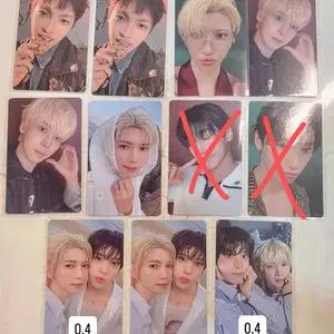 에이티즈 8주년 전시회 블루 드리프트 포카