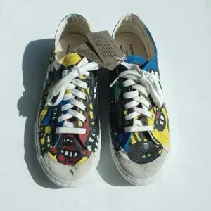 Comme Des Garcons x maccheronian Canvas Sneakers