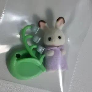 실바니안 블라인드백 비밀의 숲 아기 초콜릿 토끼 신생아 은방울꽃 양도