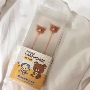 리락쿠마 유선 이어폰