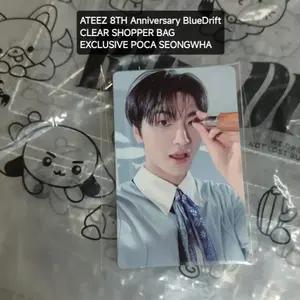 에이티즈 성화 8주년 BlueDrift 쇼퍼백 랜덤포카