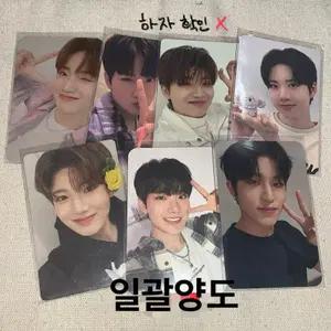 트레저 준규 정우 포토카드 포카 양도