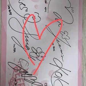이즈나 친필싸인 앨범 포카