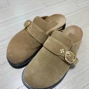 [39] 루이비통 뮬 스웨이드 베이지