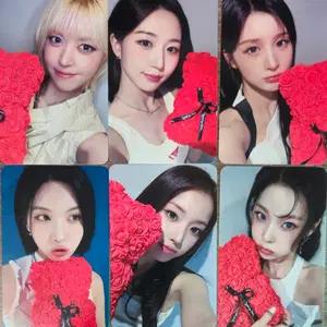 엔믹스 로즈베어 6종 포카 세트 헤비 세레나데