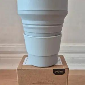 새상품>실리콘 텀블러 접이식 500ml
