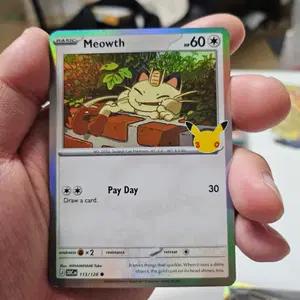 [북미최저가] 포켓몬카드 30주년 나옹 113/128 30C 영문판 Meowth
