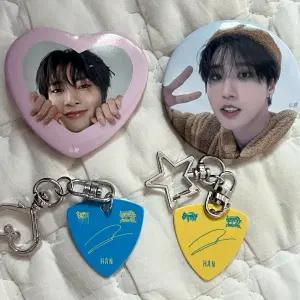 스키즈 일본 뱃지 아이엔 한 콘서트 피크 키링 한 세트