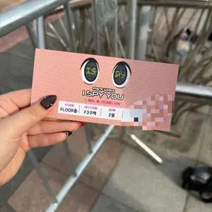 엔시티위시 아이스파이 쇼케이스 쇼케 1차 당첨 하바회 플로어 1층 F3구역 2열 양도